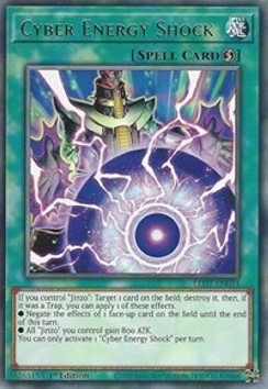 Cyber Energy Shock - Legendary Duelists: Rage of Ra (Rare) [LED7-034] Main image