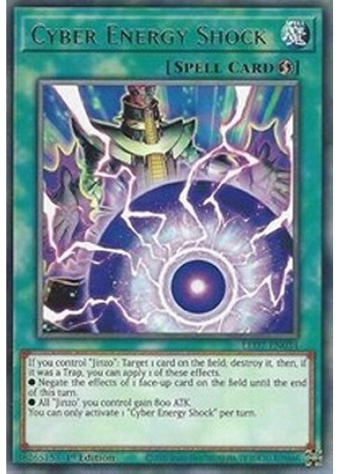 Cyber Energy Shock — Legendary Duelists: Rage of Ra (LED7-034) Yu-Gi-Oh! card Main image