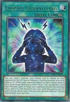 Cosmos Channelling - Legendary Duelists: Rage of Ra (Rare) [LED7-036] Main image