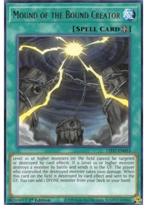 Mound of the Bound Creator — Legendary Duelists: Rage of Ra (LED7-053) Yu-Gi-Oh! card Main image