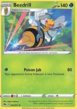 Beedrill - Champion’s Path (Uncommon) [CPA-4] Main image