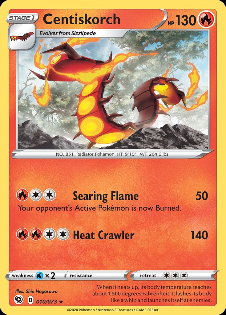Centiskorch - Champion’s Path (Holo Rare) [CPA-10] Immagine principale del prodotto
