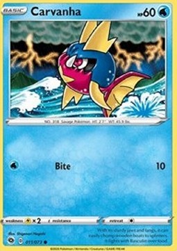 Carvanha - Champion’s Path (Common) [CPA-11] Hover Image