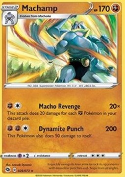 Machamp - Champion’s Path (Holo Rare) [CPA-26] Imagen principal del producto