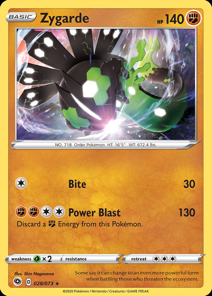 Zygarde - Champion’s Path (Holo Rare) [CPA-28] Immagine principale del prodotto