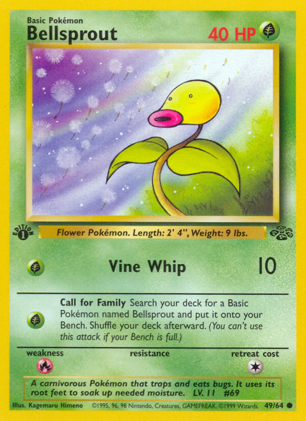 Bellsprout – Jungle 49 – Pokémon TCG single card Immagine principale del prodotto