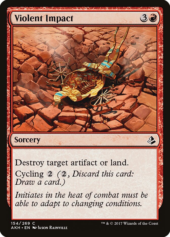 Violent Impact - Amonkhet (Common) [AKH-154]