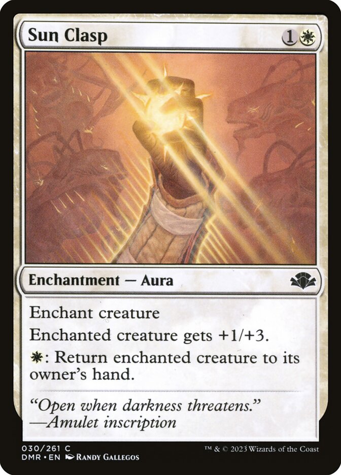Sun Clasp - Dominaria Remastered (Common) [DMR-30]