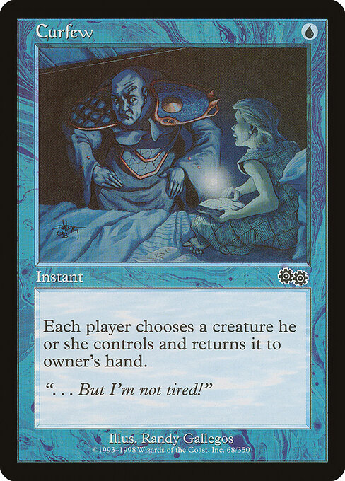 Curfew – Urza's Saga (USG-68) Magic: The Gathering card | LC-REM-20260804-15935500910924-49ee9af3-d61c-4964-88a6-6e8ad6a6a29a Image principale du produit