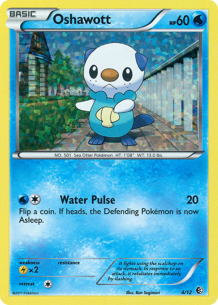 Oshawott – McDonald's Collection 2011 4 – Pokémon TCG single card Hoofdafbeelding