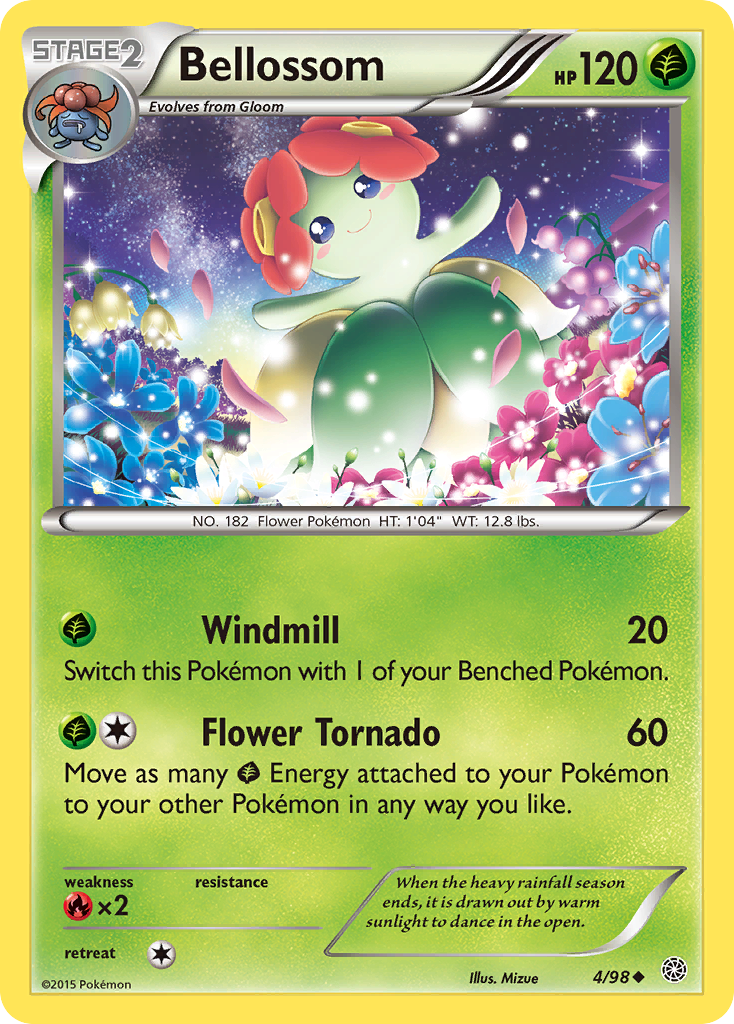 Bellossom – Ancient Origins 4 – Pokémon TCG single card Hoofdafbeelding