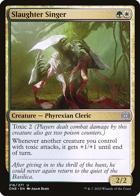 Slaughter Singer – Phyrexia: All Will Be One (ONE-216) Magic: The Gathering card | LC-REM-20260804-15711437553996-4a37aa46-bcf3-48a5-9f74-05e4878ad96f Hauptbild