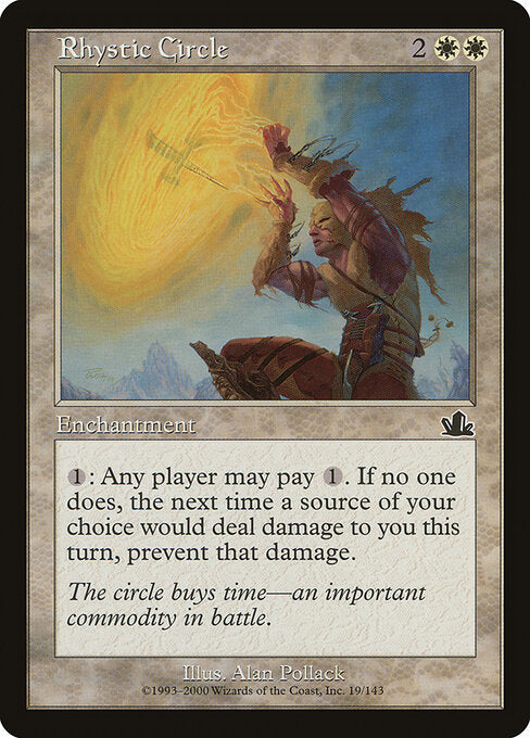 Rhystic Circle – Prophecy (PCY-19) Magic: The Gathering card | LC-REM-20260804-15526039159116-4a76711e-b508-4bb7-a87c-911a11905af3
