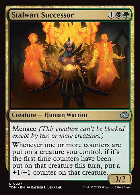 Stalwart Successor – Tarkir: Dragonstorm (TDM-227) Magic: The Gathering card
