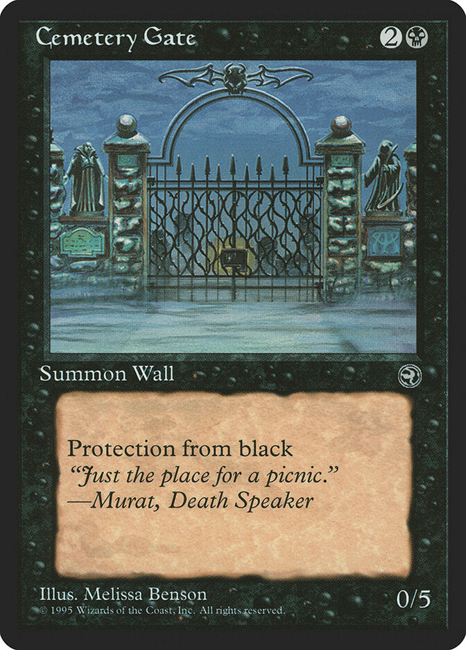 Magic-kaart Cemetery Gate HML-44b uit Homelands (Common) Main image
