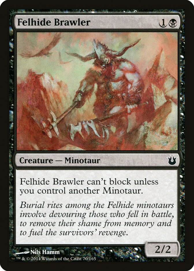 Felhide Brawler - Born of the Gods (Common) [BNG-70]