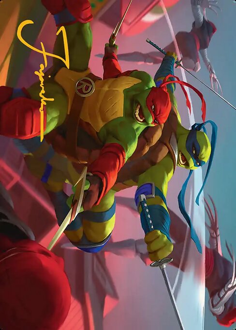 Raph & Leo, Sibling Rivals // Raph & Leo, Sibling Rivals – Teenage Mutant Ninja Turtles Art Series (ATMT-16) Magic: The Gathering card | LC-REM-20260804-15718171083084-4a9d0430-32a2-46ca-9afd-7b29f188ce07 Hauptbild