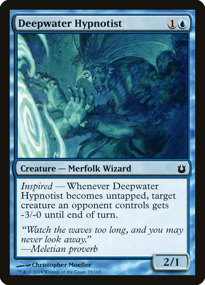 Deepwater Hypnotist - Born of the Gods (Common) [BNG-35]
