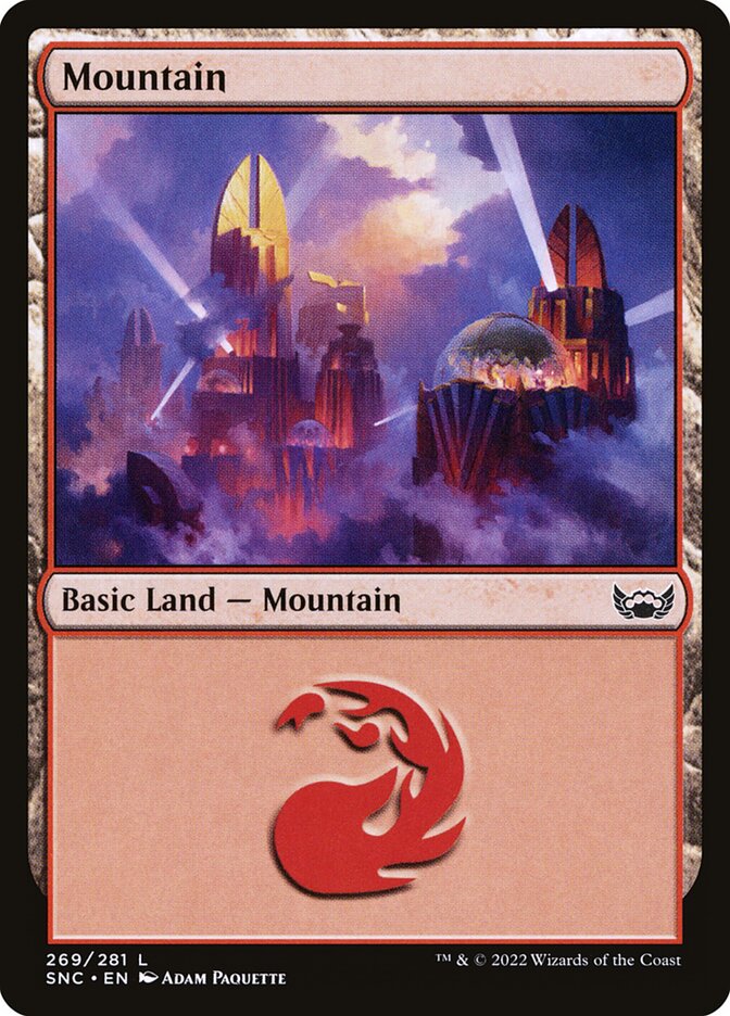 Mountain (V.4) - Streets of New Capenna (Land) [SNC-269]