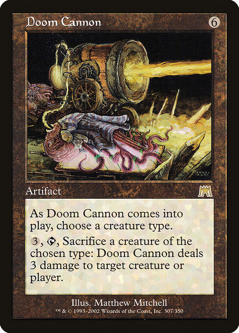 Doom Cannon – Onslaught (ONS-307) Magic: The Gathering card