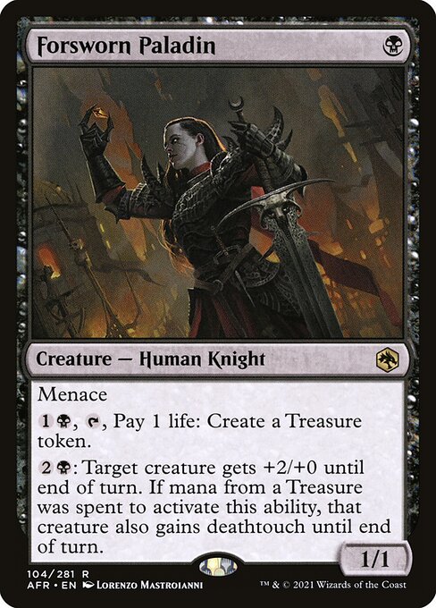 Forsworn Paladin – Adventures in the Forgotten Realms (AFR-104) Magic: The Gathering card | LC-REM-20260804-15150849229132-4acaf396-f950-42da-85ab-149ffb31fee6