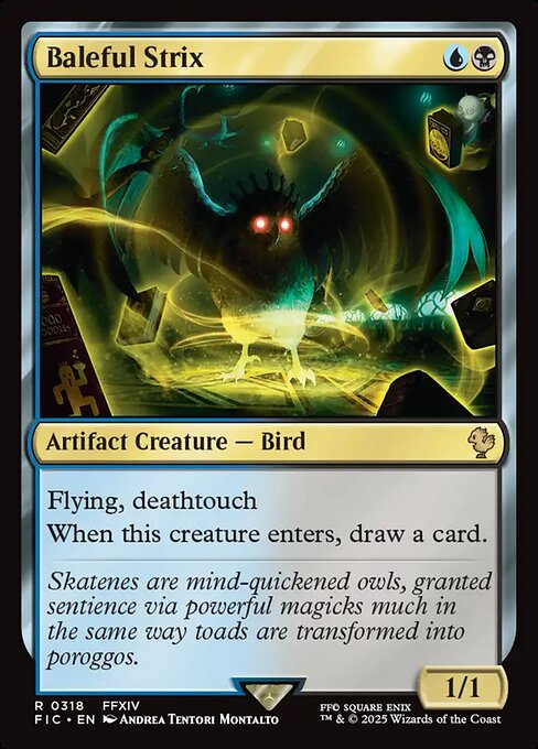 Baleful Strix – Final Fantasy Commander (FIC-318) Magic: The Gathering card | LC-REM-20260804-15339522752844-4ae1ec4a-5367-4663-841b-4038ae30a690 Imagen principal del producto