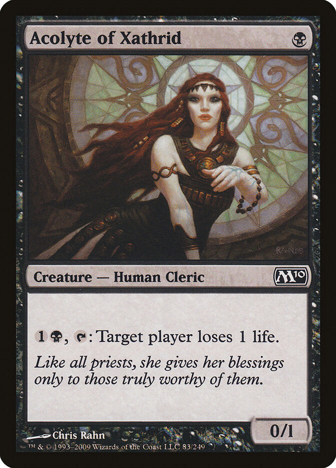 Acolyte of Xathrid - Magic 2010 (Common) [M10-83]