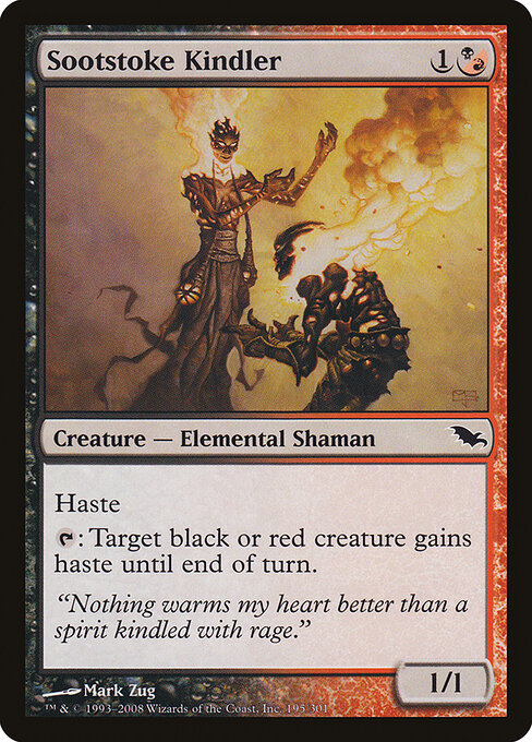 Sootstoke Kindler – Shadowmoor (SHM-195) Magic: The Gathering card Immagine principale del prodotto