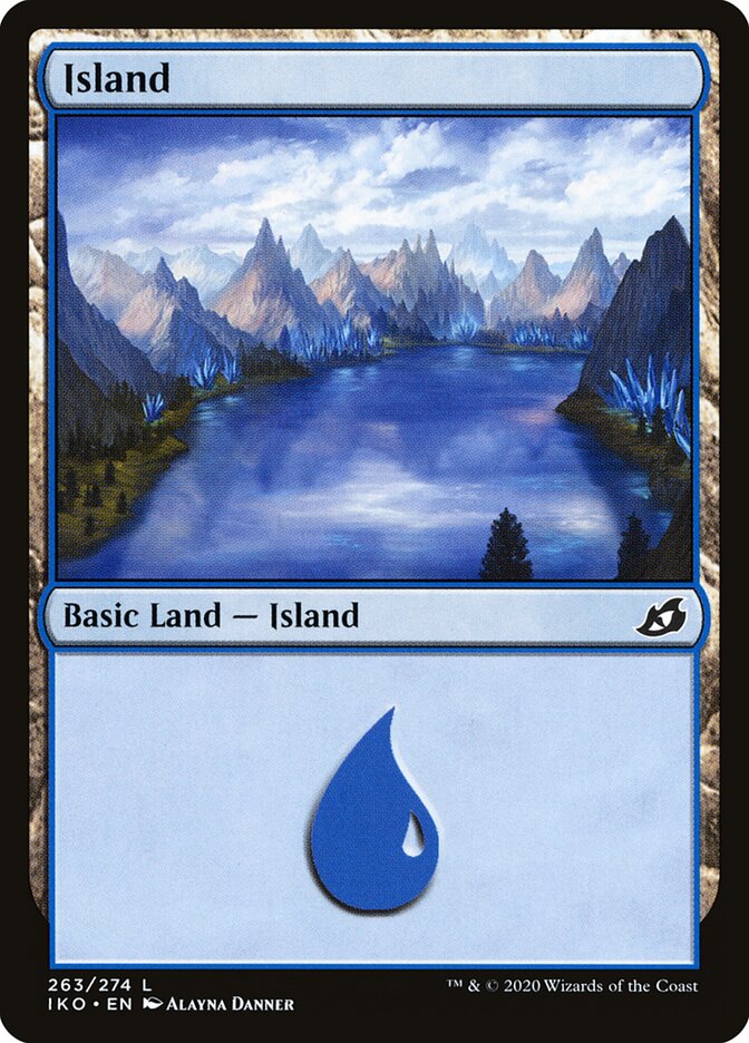 Island (V.1) - Ikoria: Lair of Behemoths (Land) [IKO-263]