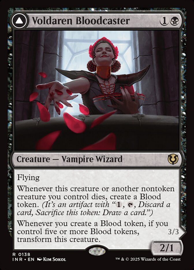 Voldaren Bloodcaster // Bloodbat Summoner - Innistrad Remastered (Rare) [INR-138]