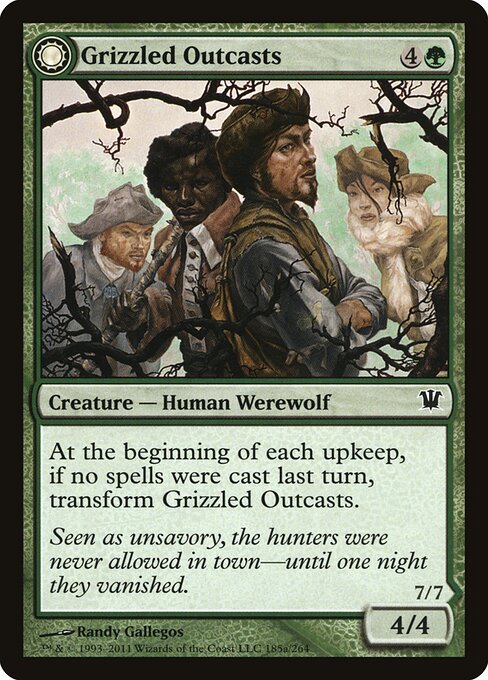 Grizzled Outcasts // Krallenhorde Wantons – Innistrad (ISD-185) Magic: The Gathering card | LC-REM-20260804-15151257649484-4b43b0cb-a5a3-47b4-9b6b-9d2638222bb6