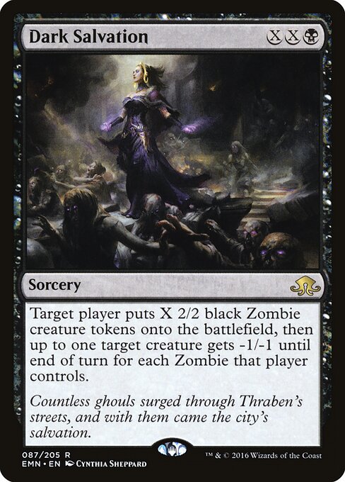 Dark Salvation – Eldritch Moon (EMN-87) Magic: The Gathering card Imagen principal del producto
