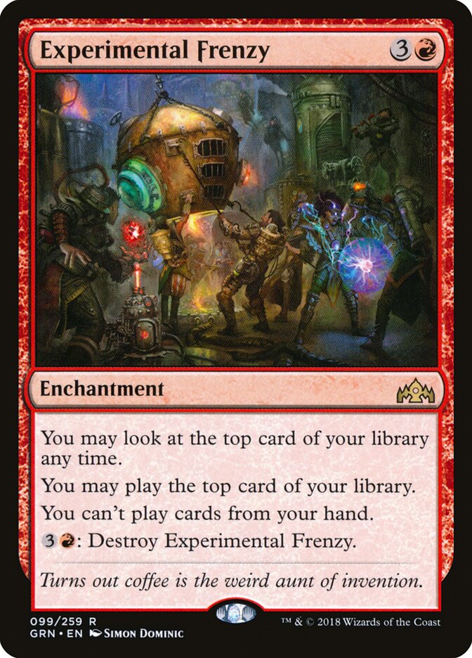 Experimental Frenzy - Guilds of Ravnica (Rare) [GRN-99]