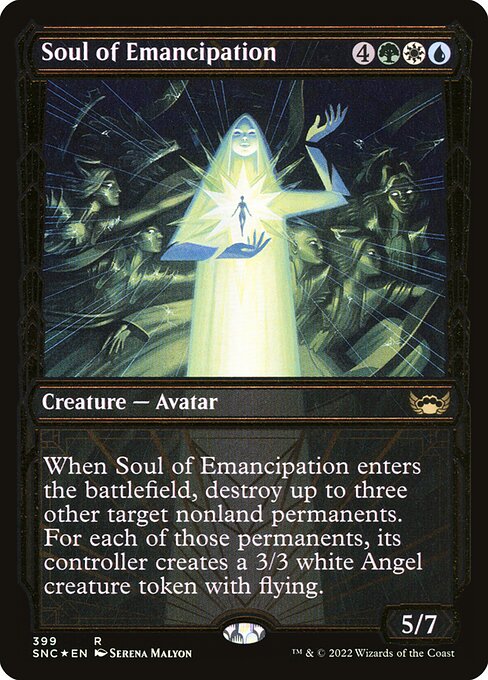 Soul of Emancipation – Streets of New Capenna (SNC-399) Magic: The Gathering card | LC-REM-20260804-15383598825804-4b9294f6-6160-4c83-8f62-3e27ebbb020f