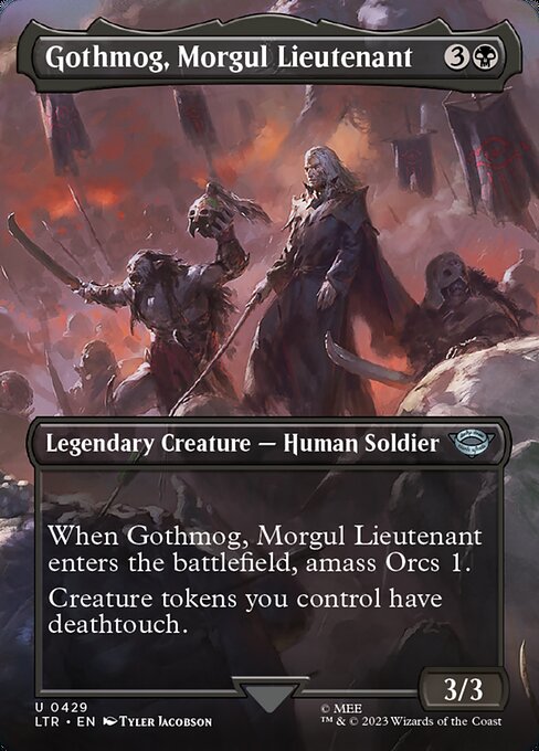 Gothmog, Morgul Lieutenant – The Lord of the Rings: Tales of Middle-earth (LTR-429) Magic: The Gathering card | LC-REM-20260804-15150950482252-4b9af0ce-db08-4ccf-a9f3-b7c1eea14423 Hauptbild