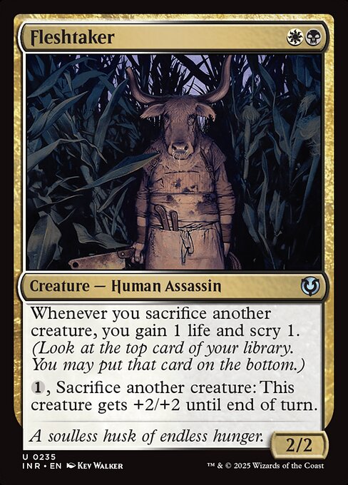Fleshtaker – Innistrad Remastered (INR-235) Magic: The Gathering card