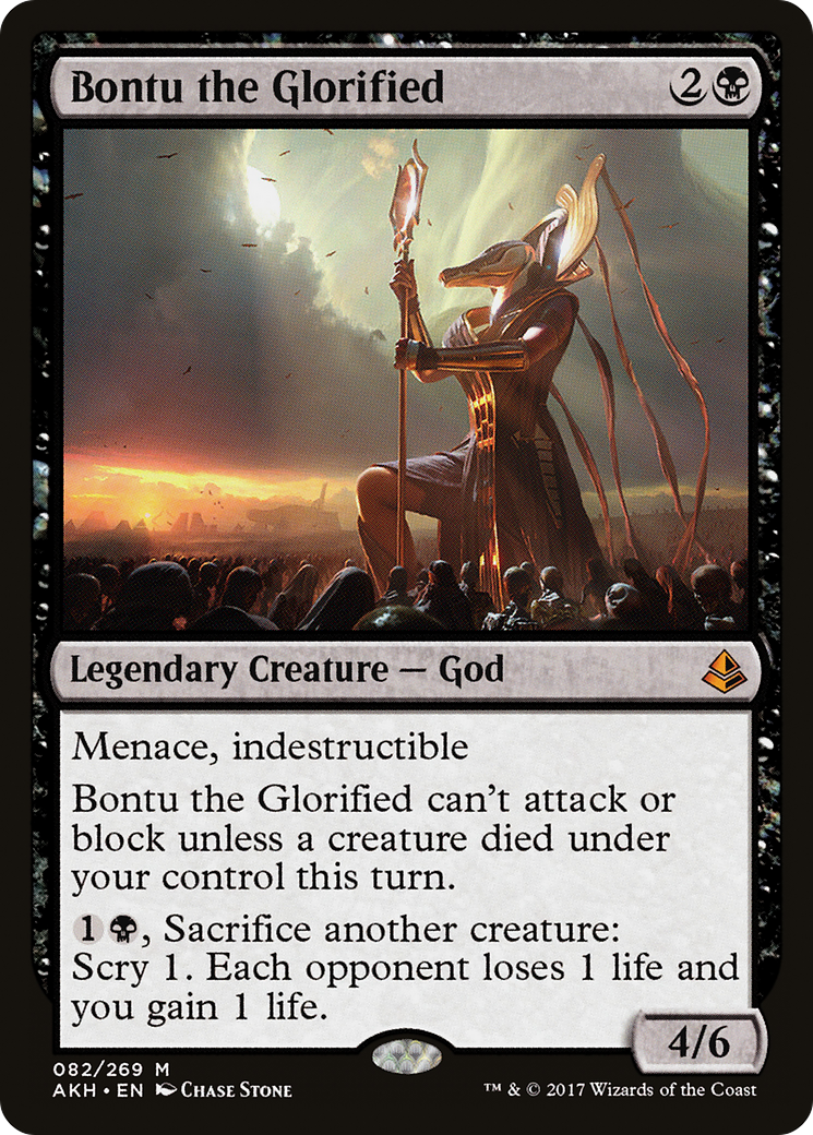 Bontu the Glorified – Amonkhet 82 – Magic: The Gathering single card Hauptbild
