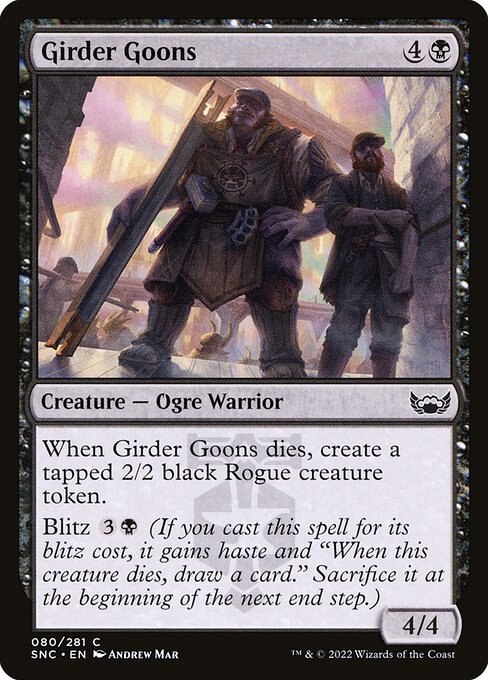 Girder Goons – Streets of New Capenna (SNC-80) Magic: The Gathering card | LC-REM-20260804-15765058388300-4bfd6449-31a1-4572-8f9c-3f6f4670dc9d Hoofdafbeelding