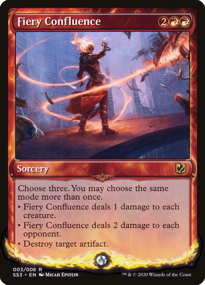 Fiery Confluence - Signature Spellbook: Chandra (Rare) [SS3-3] Image principale du produit