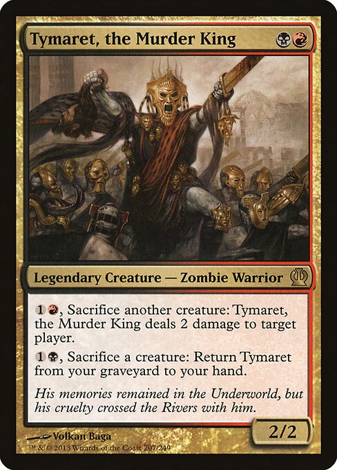 Tymaret, the Murder King – Theros (THS-207) Magic: The Gathering card | LC-REM-20260804-15339695767884-4c4ce848-a57d-4e88-8093-9fb1408523bc Hauptbild