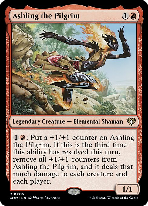 Ashling the Pilgrim – Commander Masters (CMM-205) Magic: The Gathering card Hauptbild