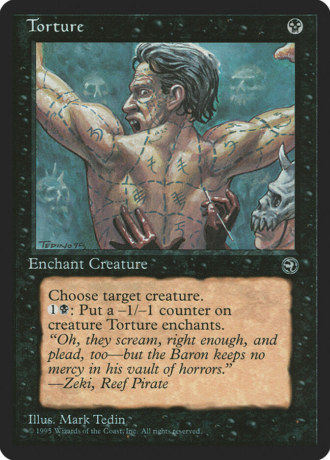 Magic-kaart Torture HML-59b uit Homelands (Common) Main image