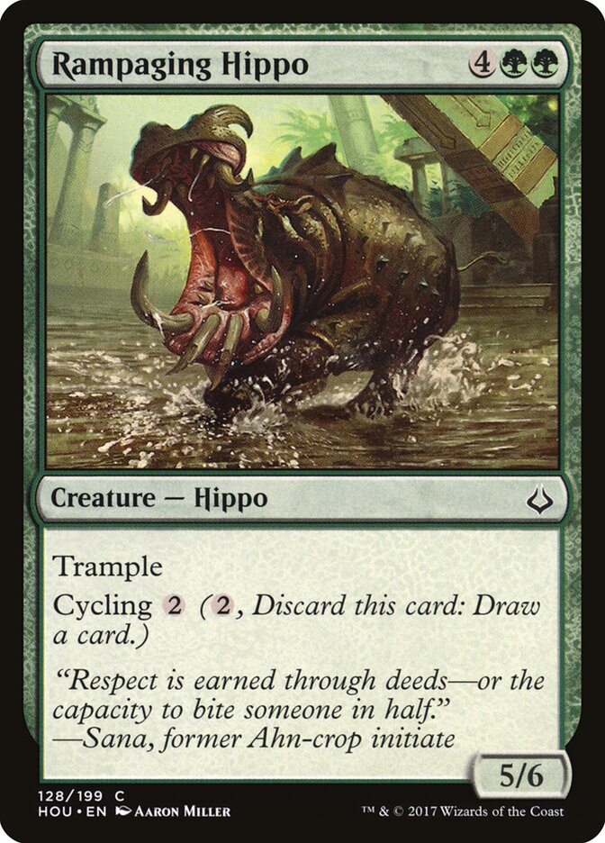 Rampaging Hippo - Hour of Devastation (Common) [HOU-128]