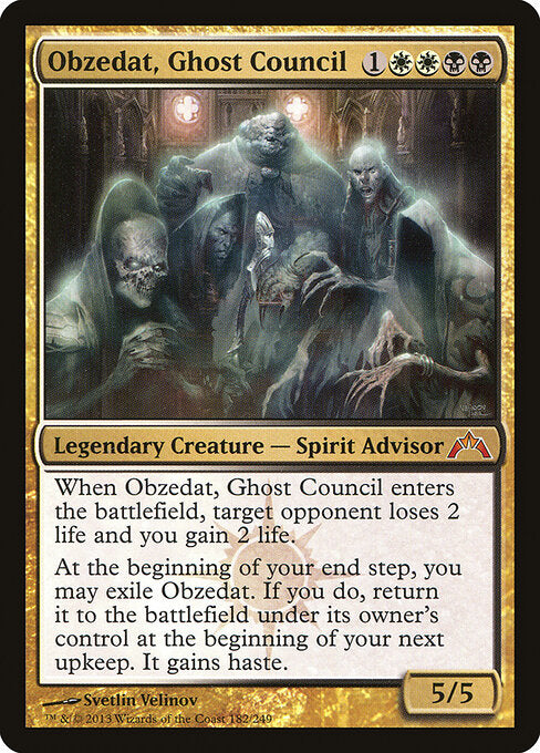 Obzedat, Ghost Council – Gatecrash (GTC-182) Magic: The Gathering card