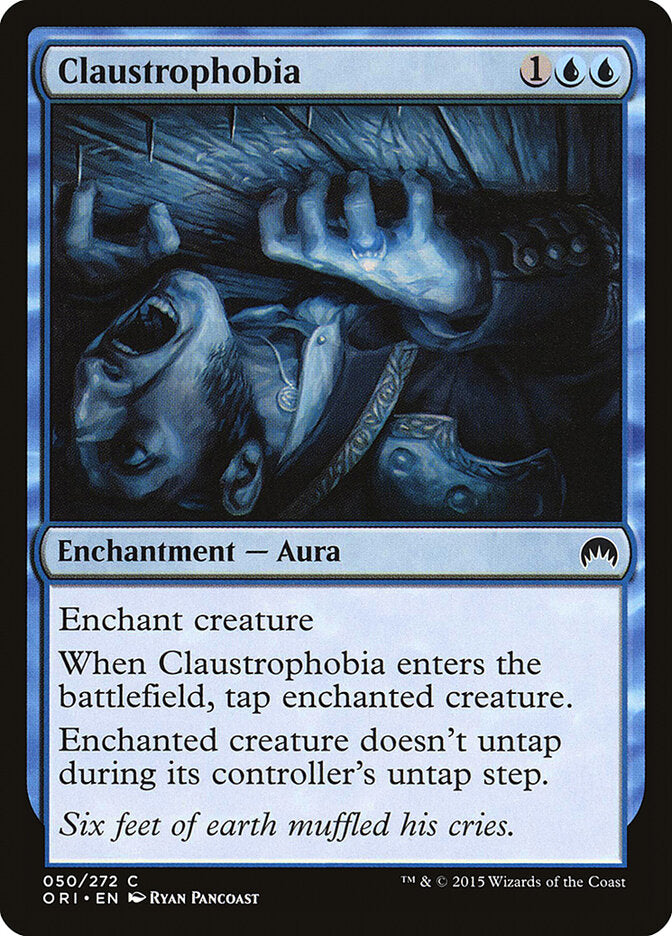 Claustrophobia - Magic Origins (Common) [ORI-50] Hoofdafbeelding