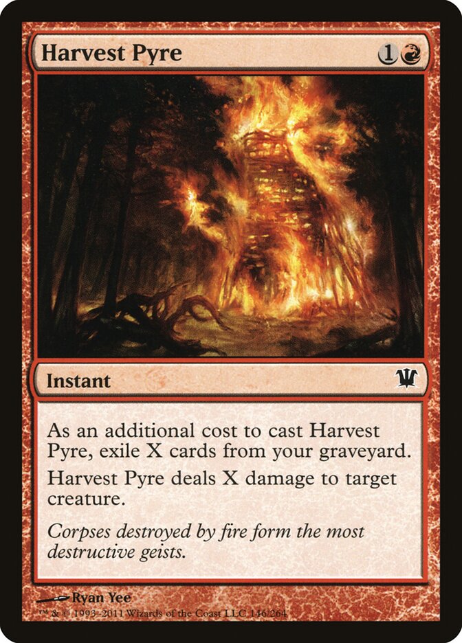 Harvest Pyre - Innistrad (Common) [ISD-146] Image principale du produit