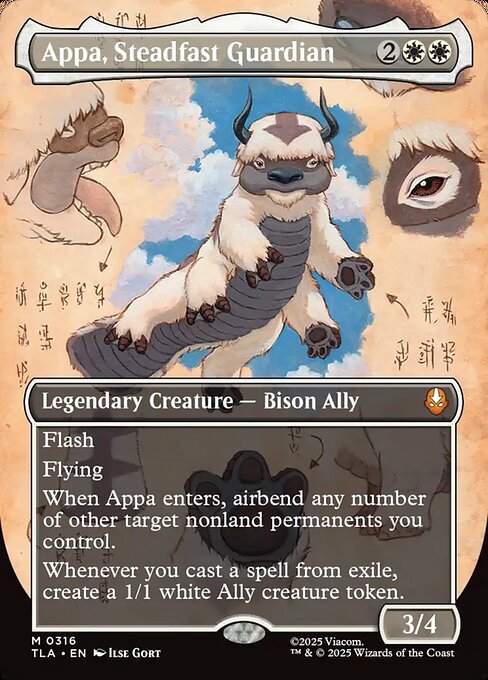 Appa, Steadfast Guardian – Avatar: The Last Airbender (TLA-316) Magic: The Gathering card | LC-REM-20260804-15562143662412-4d822fa1-70f9-4a63-841d-31c94e1e3dd4 Main image