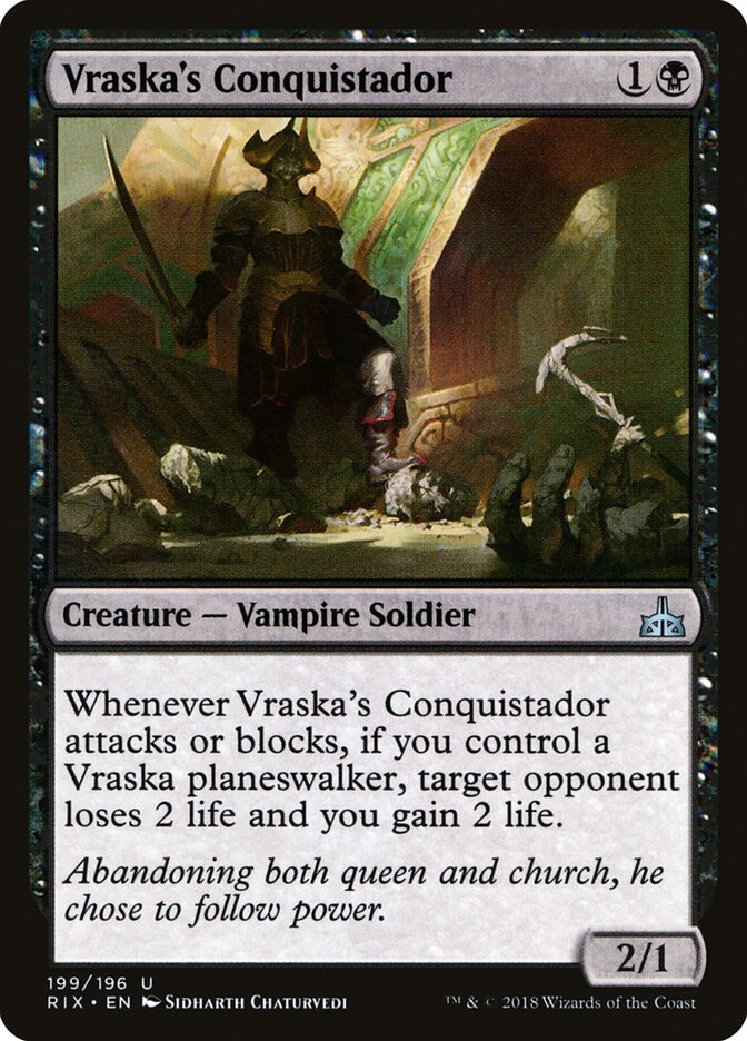 Vraska's Conquistador - Rivals of Ixalan (Uncommon) [RIX-199]