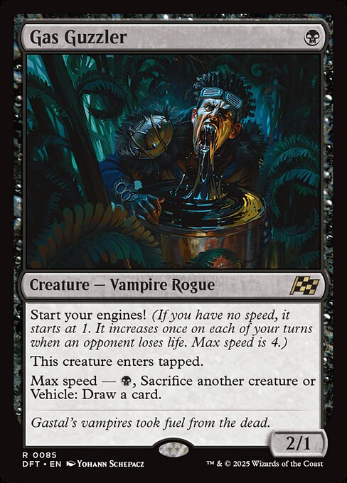 Gas Guzzler – Aetherdrift (DFT-85) Magic: The Gathering card Imagen principal del producto