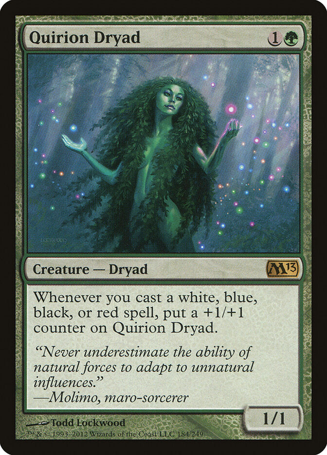 Magic-kaart Quirion Dryad M13-184 uit Magic 2013 (Rare) Immagine principale del prodotto